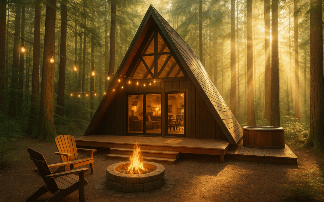 4 Unique A-Frame Stays in Oregon’s Forests