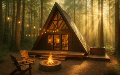 4 Unique A-Frame Stays in Oregon’s Forests
