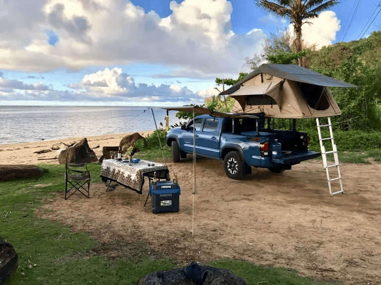 rooftop camping kauai
