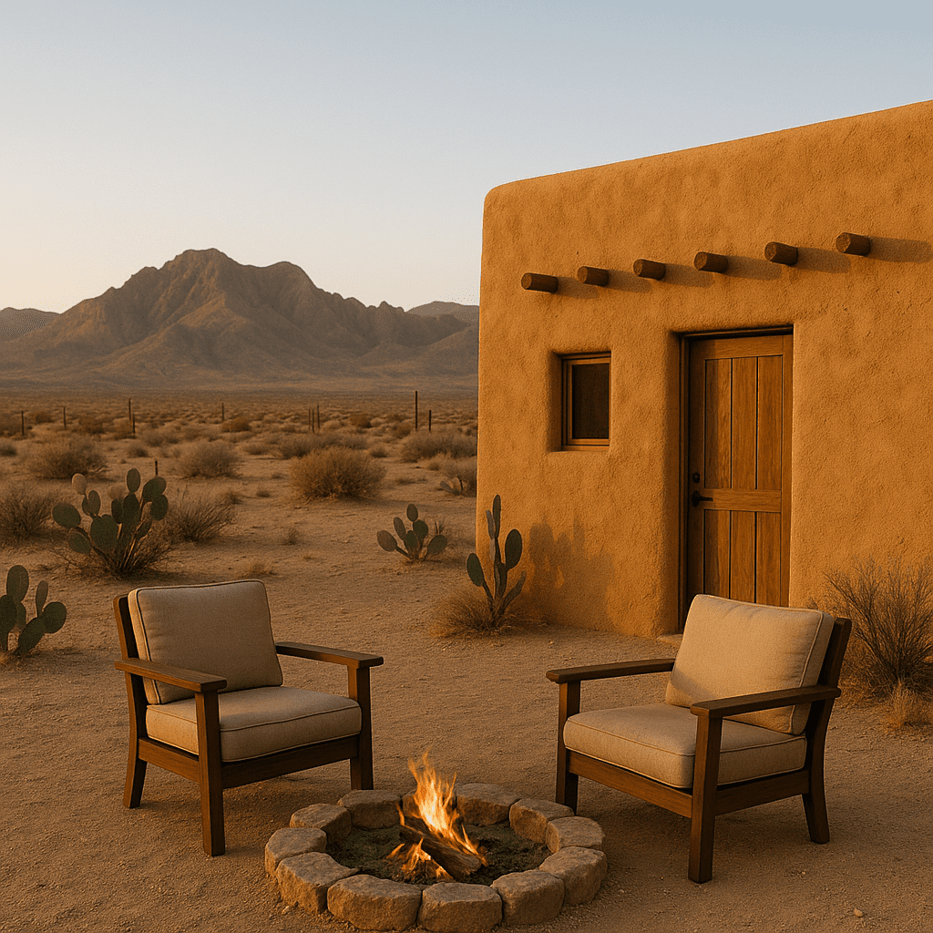 Adventure travel experiences include finding a small adobe cabin in the middle of Big Bend, TX, and sitting around the campfire writing in your journal.