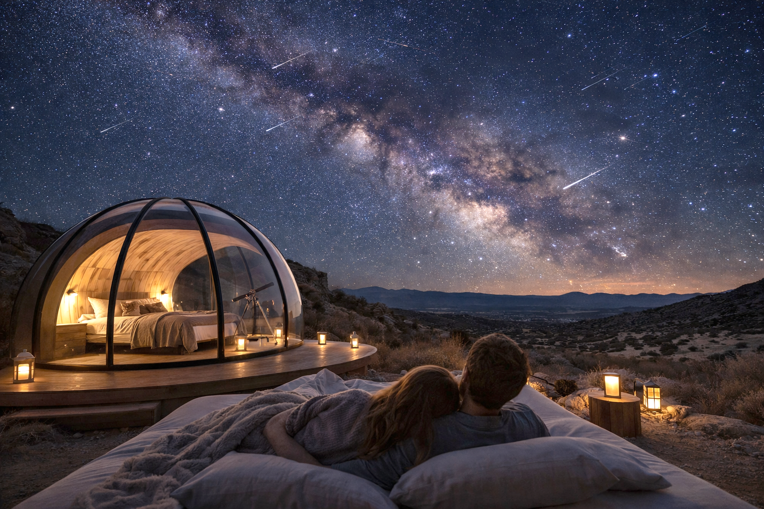 Bucket List Stays for Stargazing for Travelers Who Want to Sleep Under the Night Sky