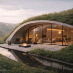 Most Unusual Places to Stay Around the World 1 A Modern Luxe Hobbit Home built into a hill, one of the most unusual places to stay around the world