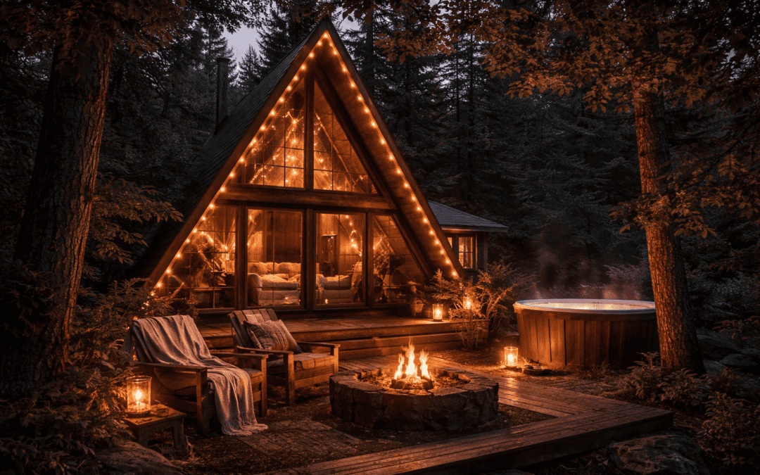 Romantic A-Frame Cabins Around the World