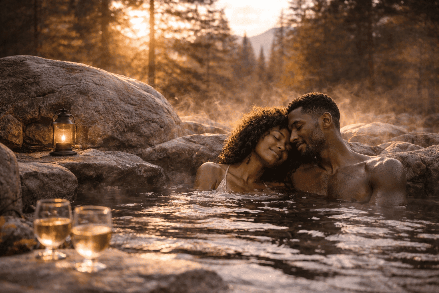 Couple in Hot Springs 1